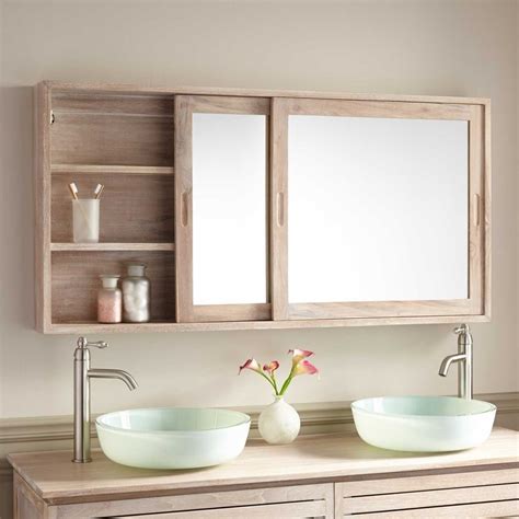 mirror fronted bathroom wall cabinets